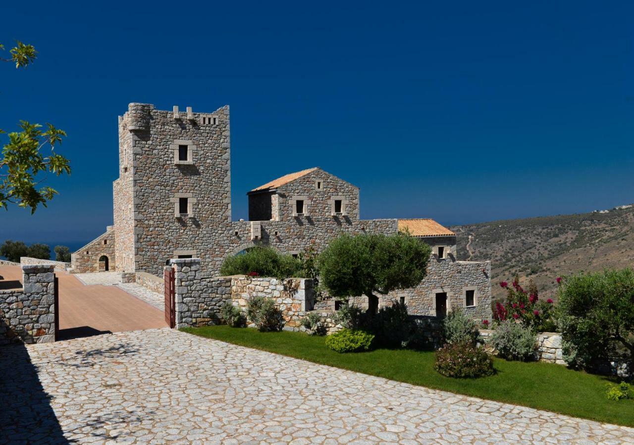 Focalion Castle Luxury Suites Pírgos Dhiroú Exterior foto
